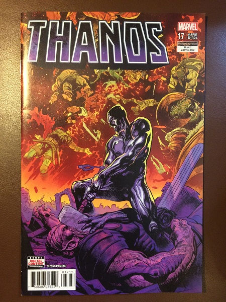 THANOS  # 17, 2nd print variant, NM, Marvel comics