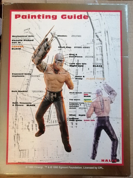 Thumbnail: HALCYON MEAN MACHINE 1/9 SCALE PLASTIC MODEL KIT, 1995, JUDGE DREDD MOVIE UNUSED