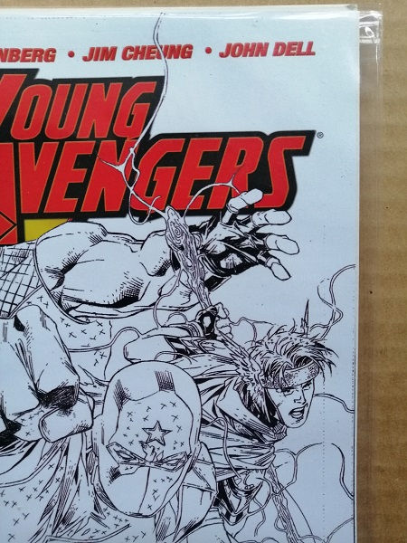 Thumbnail: YOUNG AVENGERS # 1, Wizard LA sketch signed variant, 1st app KATE BISHOP, NM-