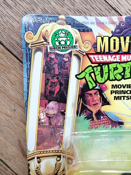 Thumbnail: TEENAGE MUTANT NINJA TURTLES figure : MOVIE III 3 PRINCESS MITSU, 1992, MOC
