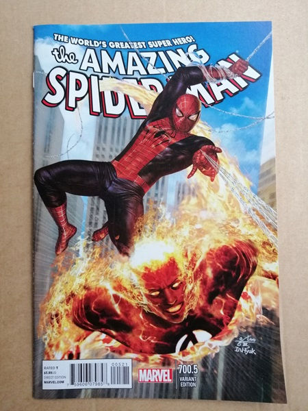 Thumbnail: AMAZING SPIDER-MAN # 700.1, 700.2, 700.3, 700.4 & 700.5 variants set