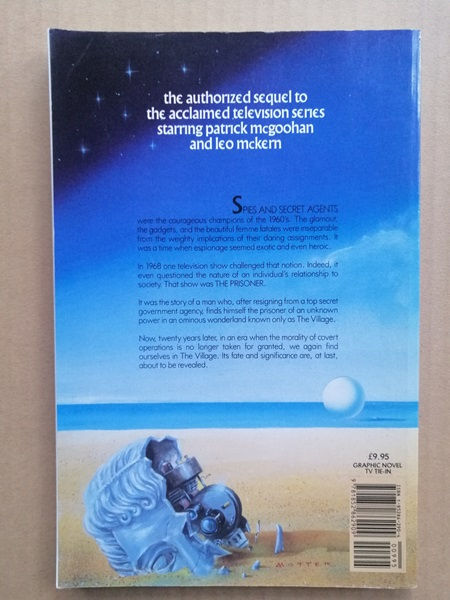 Thumbnail: THE PRISONER : SHATTERED VISAGE, softcover GN, VG, 1990 Titan Uk edition