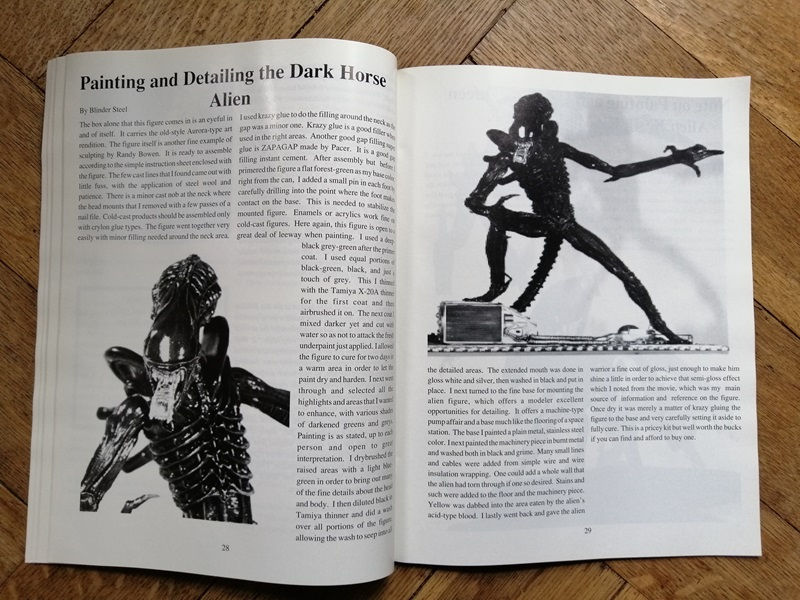 Thumbnail: FANTASTIC IMAGES MAGAZINE FOR KIT BUILDERS # 1, 1992, PREDATOR & ALIENS, NM COPY