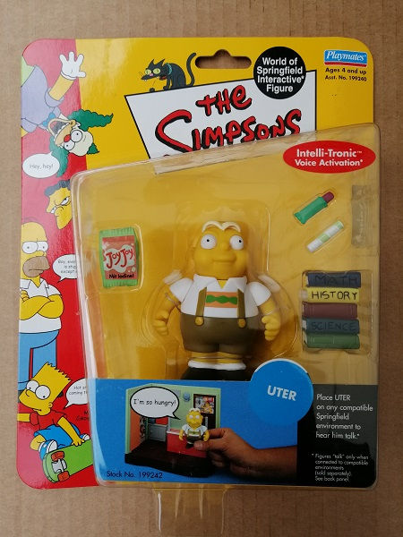 UTER : SIMPSONS WORLD OF SPRINGFIELD INTERACTIVE FIGURE, 2002,
