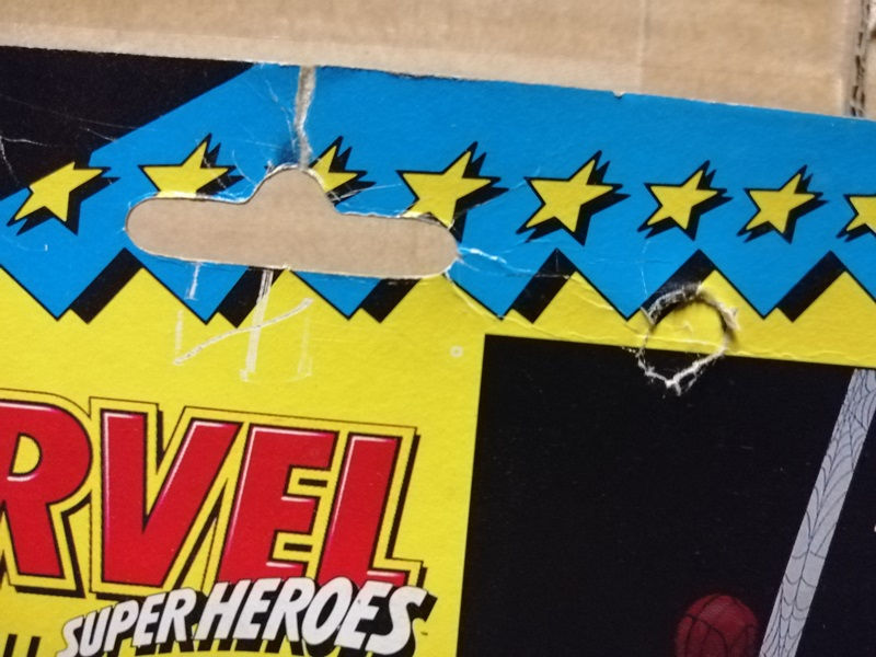 Thumbnail: MARVEL SUPER-HEROES WEB CLIMBING ACTION SPIDER-MAN 5" FIGURE, Toy Biz 1991, MOC