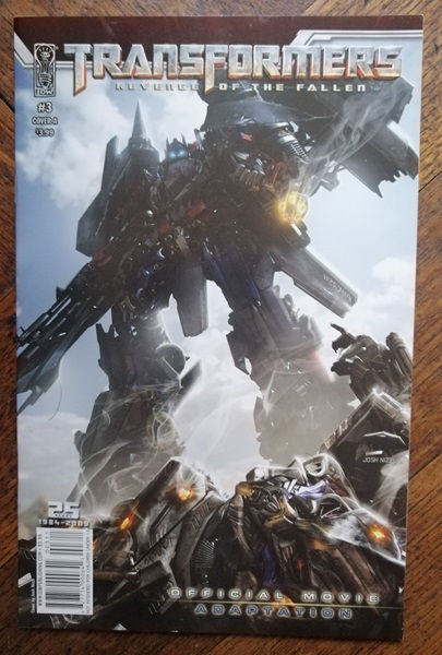 Thumbnail: TRANSFORMERS REVENGE OF THE FALLEN MOVIE ADAPTATION # 1 2 3 & 4 , NM, 2009, IDW