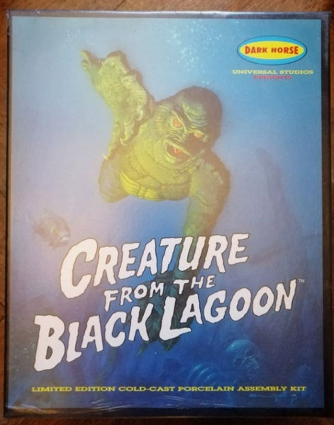 CREATURE FROM THE BLACK LAGOON COLD CAST KIT BY DARK HORSE, UNMADE, STILL SEALED