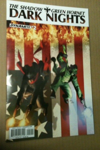 THE SHADOW GREEN HORNET : DARK KNIGHTS# 2, Cassaday variant, NM, Dynamite Ent.