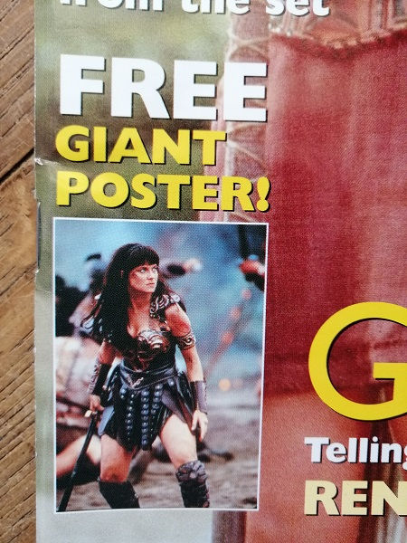 Thumbnail: XENA WARRIOR PRINCESS MAGAZINE # 1, Cover 2, U.K. Edition, Titan, 1999