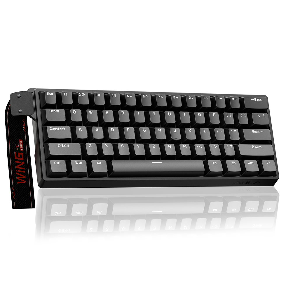 Thumbnail: AULA WIN60 Magnetic Switch Keyboard Rapid Trigger 8K Return RGB Hotswap 60% Cust