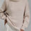 Thumbnail: TURTLENECK KNITTED SWEATER-ROSE