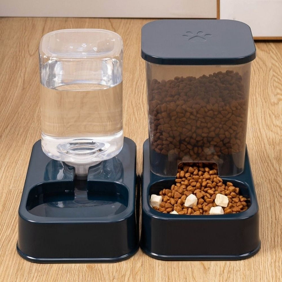 Miniatura: Bebedouro automático para animais de estimação, grande capacidade, 1,2L/1,5L, em