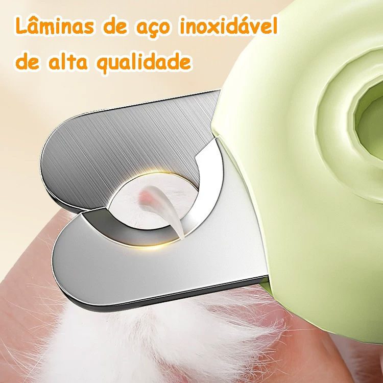 Miniatura: Kit Completo de Higiene para Pets: Cortador de Unhas com Luz LED, Lixa e Tesoura
