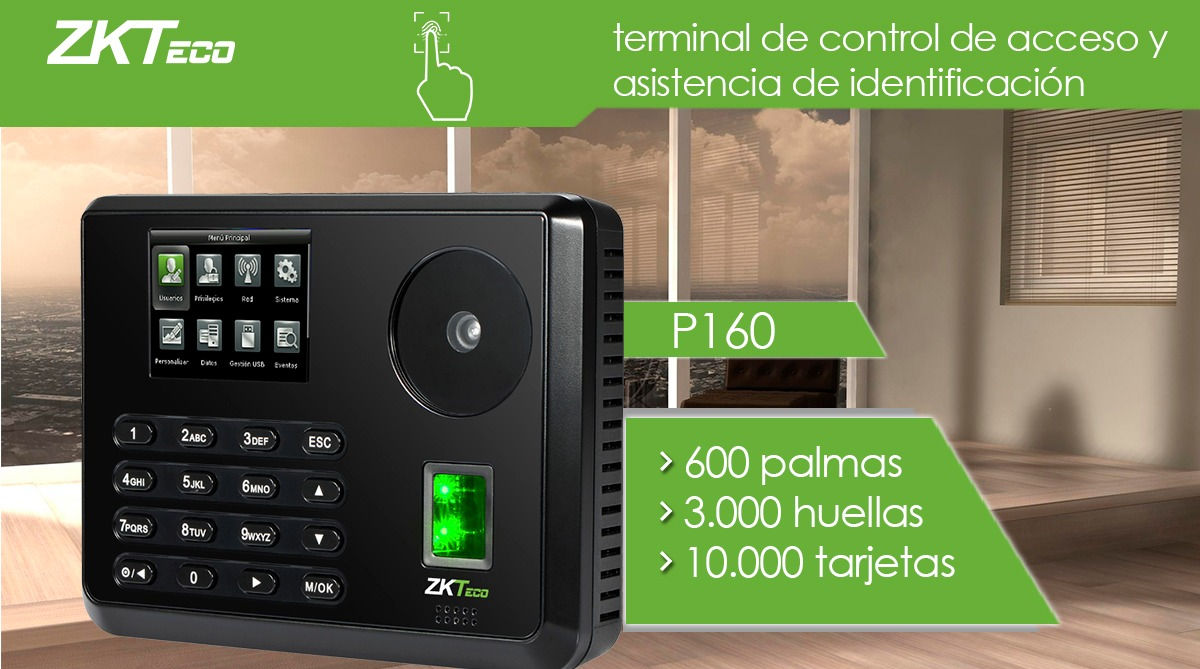 CONTROL DE TIEMPO Y ASISTENCIA ZKTECO