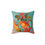 Thumbnail: Teapot Flower Floral Cushion Pillow Home Decor  Polyester Square Pillow 