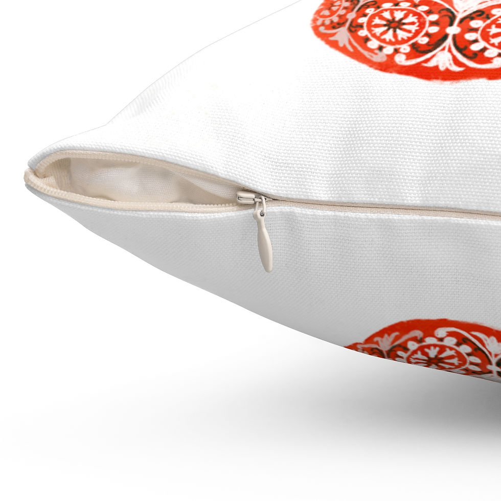 Thumbnail: Mushroom Tea Vintage Teapot Cushion Home Decor Vintage Polyester Square Pillow