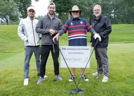 photo of golfing