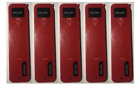 מארז 100 עופרות 0.5/0.7 HB MILAN