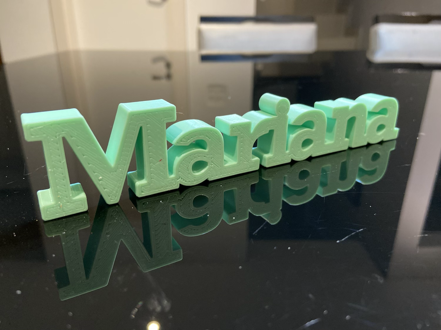 Nome Mariana para Impressão 3D