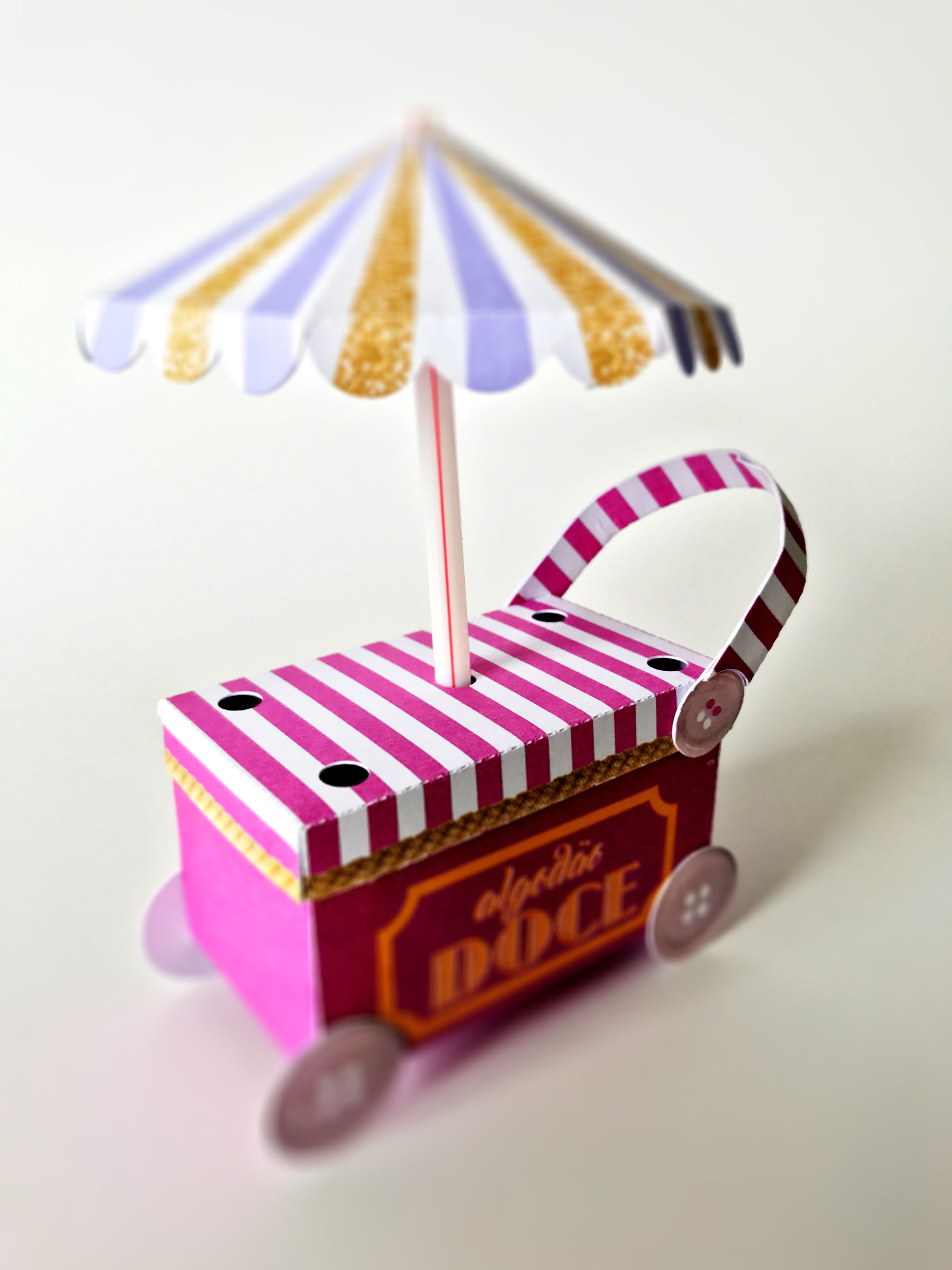 Carrinho de Algodão Doce!