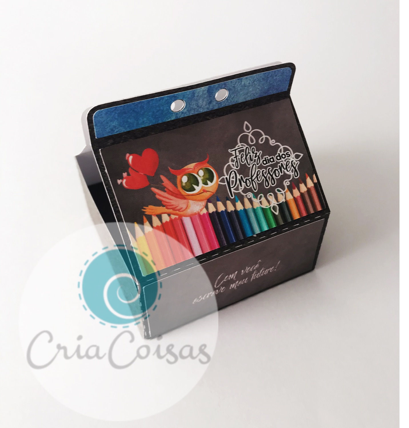 Caixa para 4 doces Professores