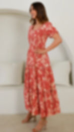 Gianna Off Shoulder Maxi Dress side