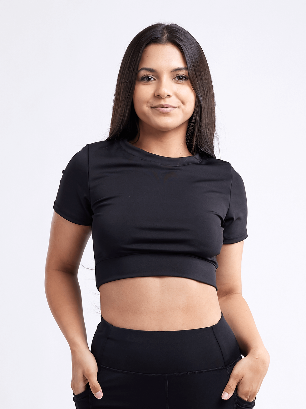 Thumbnail: Short-Sleeve Crop Top