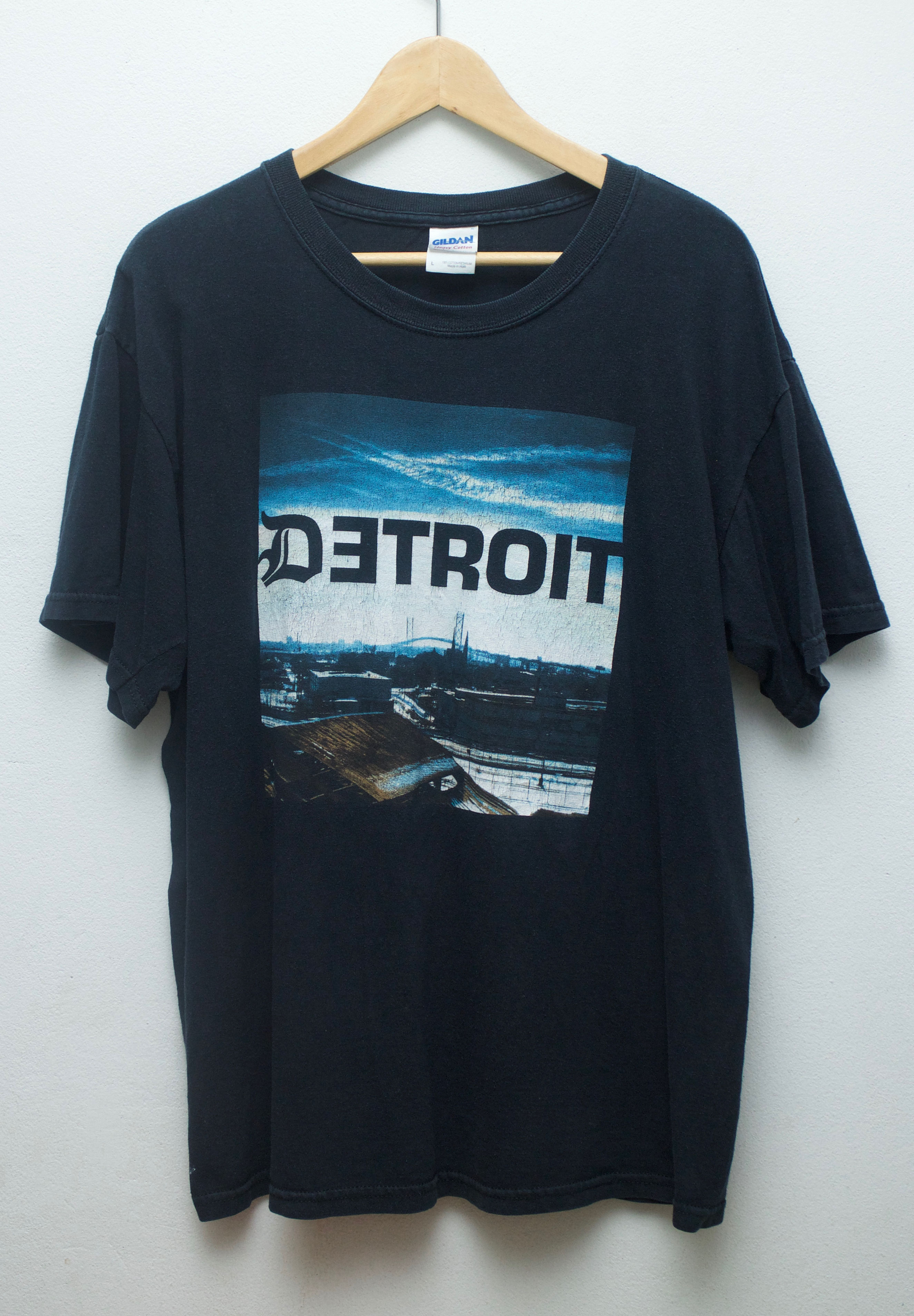 เสื้อยืดมือสอง EMINEM Detroit ปี 09 (L/อก21"/ยาว27")T262
