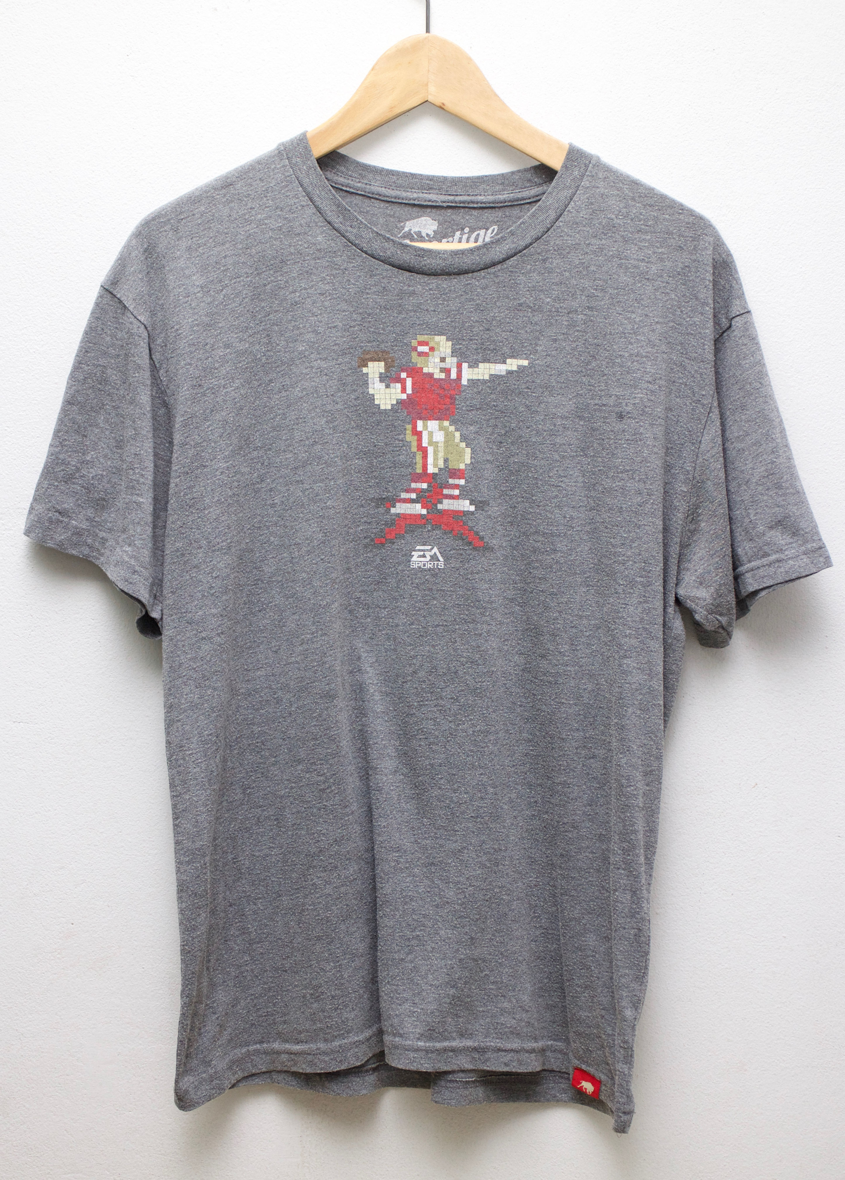เสื้อยืดมือสอง EA Sport ผ้า Rayon 25% (M/อก21"/ยาว27")T101