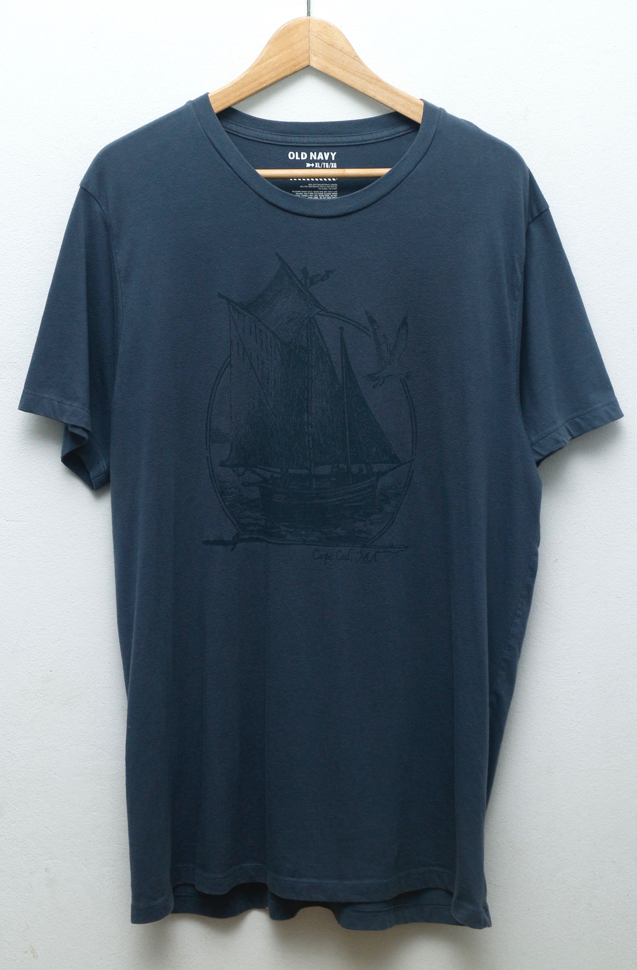เสื้อยืดมือสอง Old Navy (XL/อก23"/ยาว32")T255