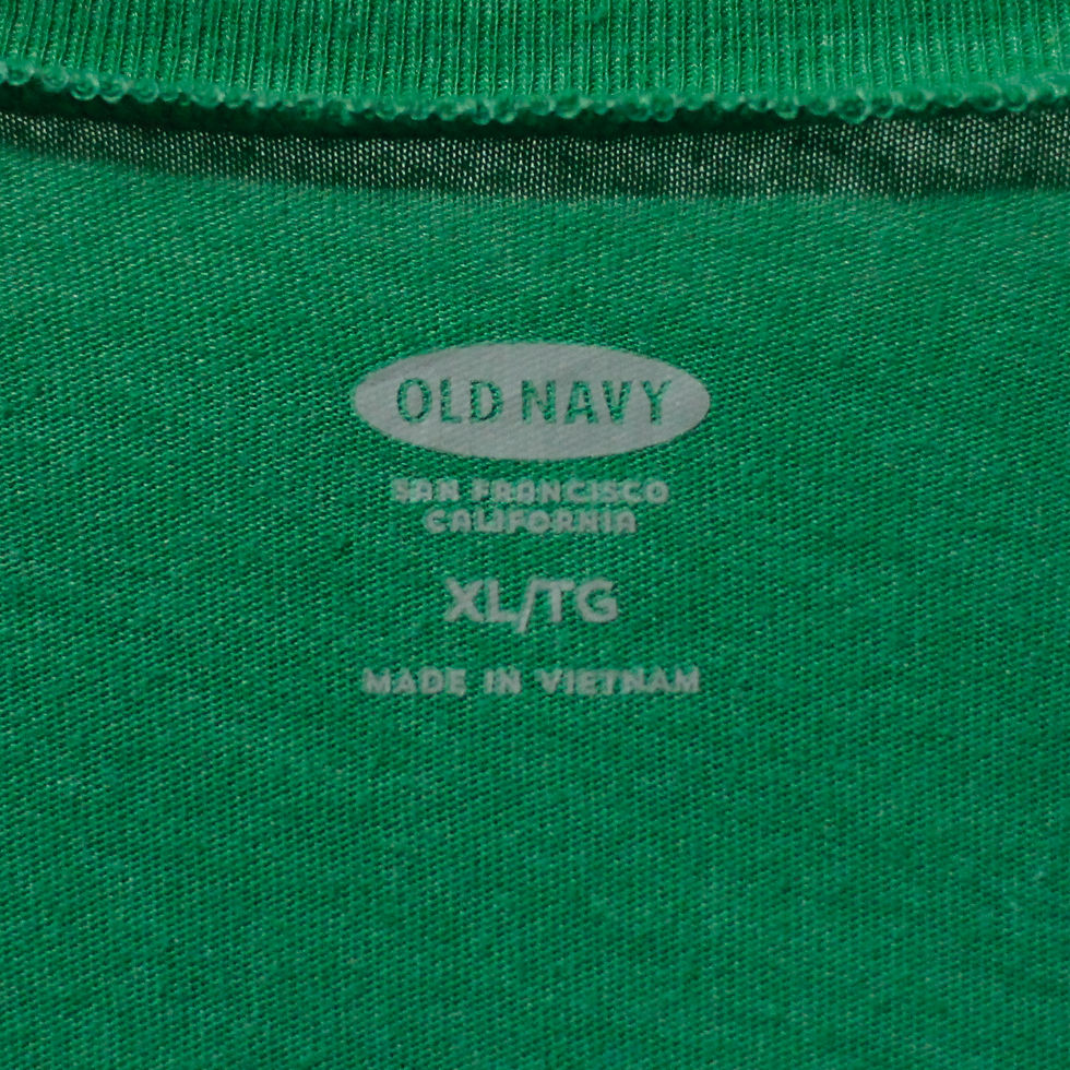 ภาพขนาดย่อ: เสื้อยืดมือสอง 100% Irish [Today] ผ้านุ่มๆ ใส่สบาย (2XL/อก24"/ยาว31")T049
