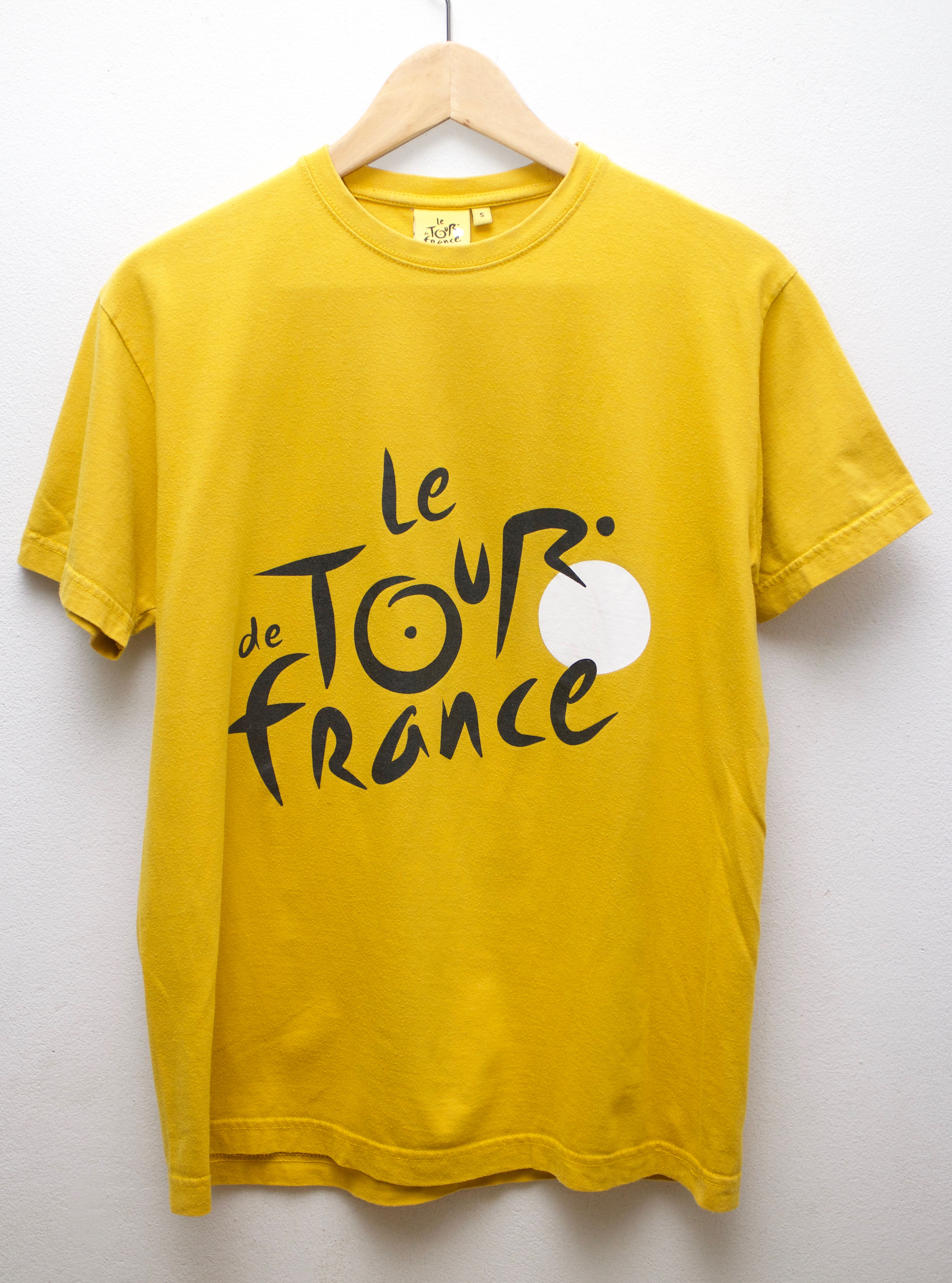 เสื้อยืดมือสองงานจักรยาน Le Tour de France (S/อก19"/ยาว25")T273