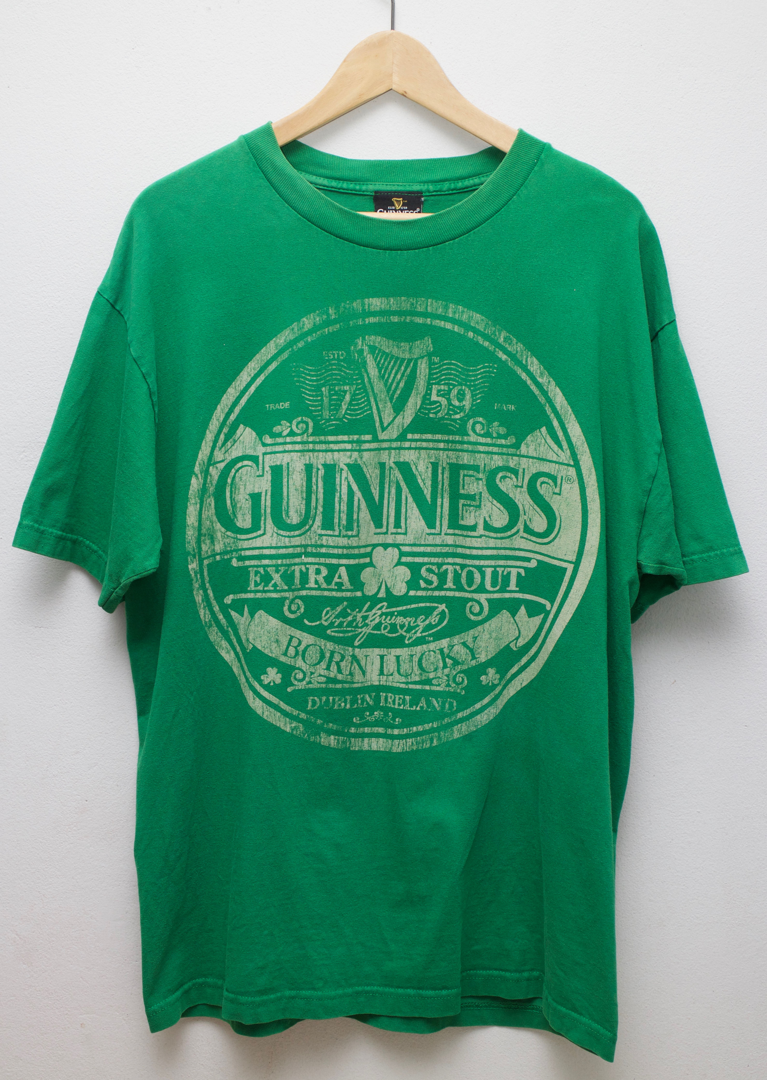 เสื้อยืดมือสอง Guinness (L/อก22"/ยาว29")T123