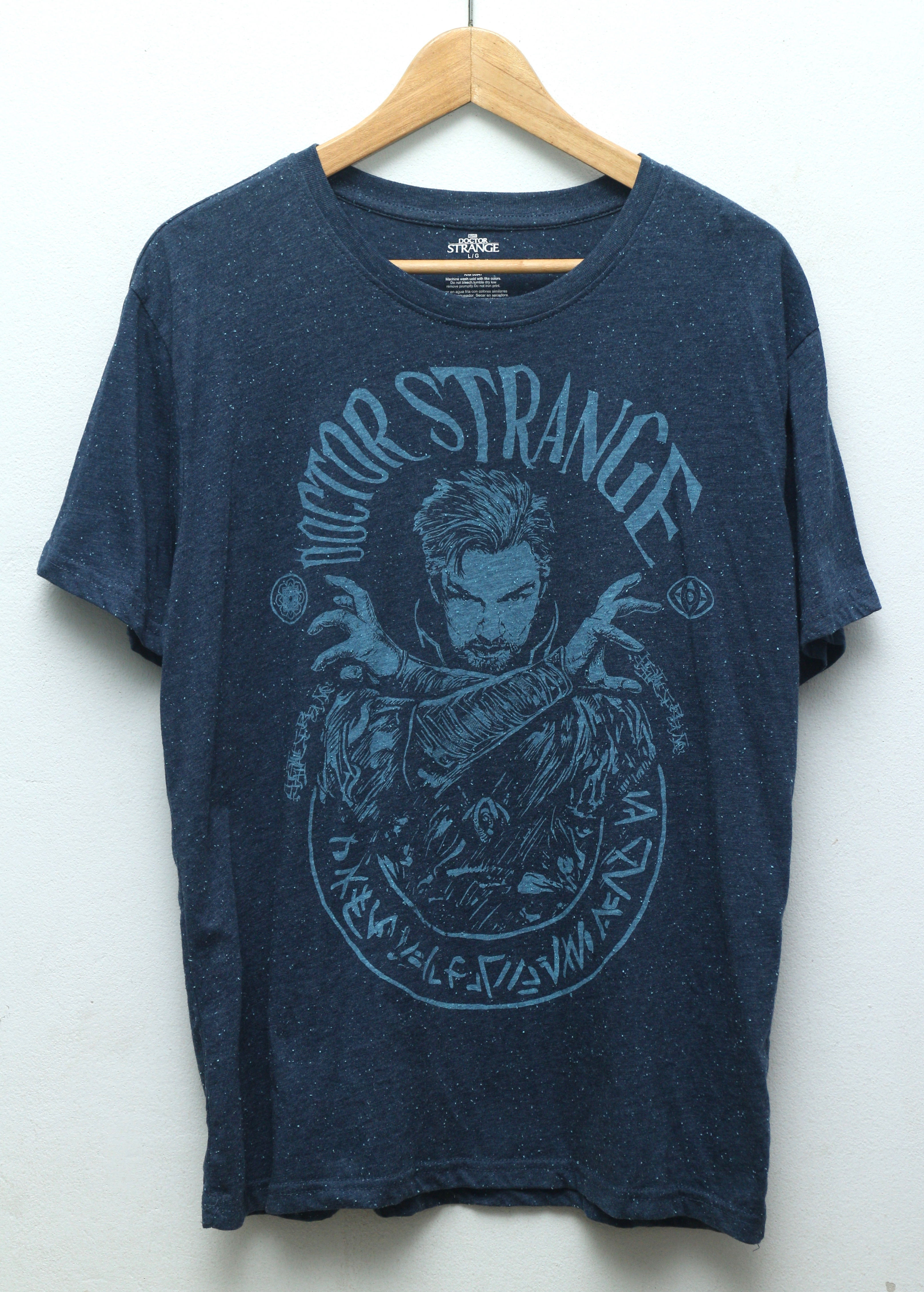 เสื้อยืดมือสอง Doctor Strange ภาพยนตร์สุดแฟนตาซี (ไซส์L/อก22"/ยาว28")T351