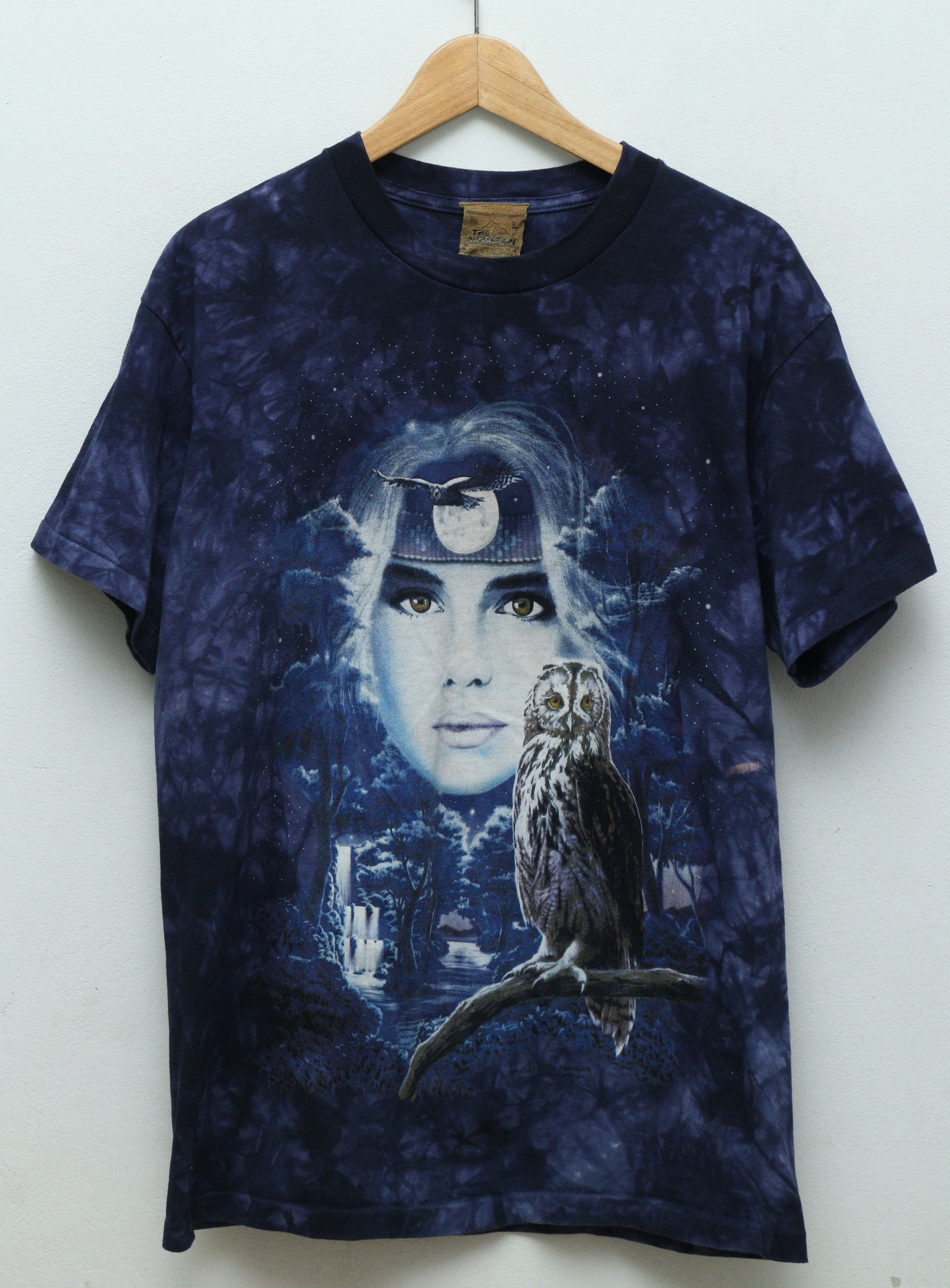 เสื้อยืดมือสอง เดอะ เม้าเท้นท์ ปี96 ตะเข็บเดี่ยวบนล่าง (ไซส์L/อก21"/ยาว29")T390