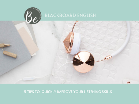 5 tips to quickly improve your Listening Skills