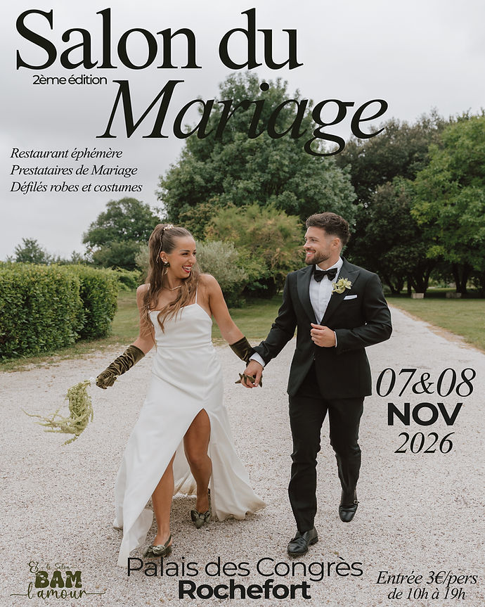 Affiche Salon du mariage Et BAM, l'Amour