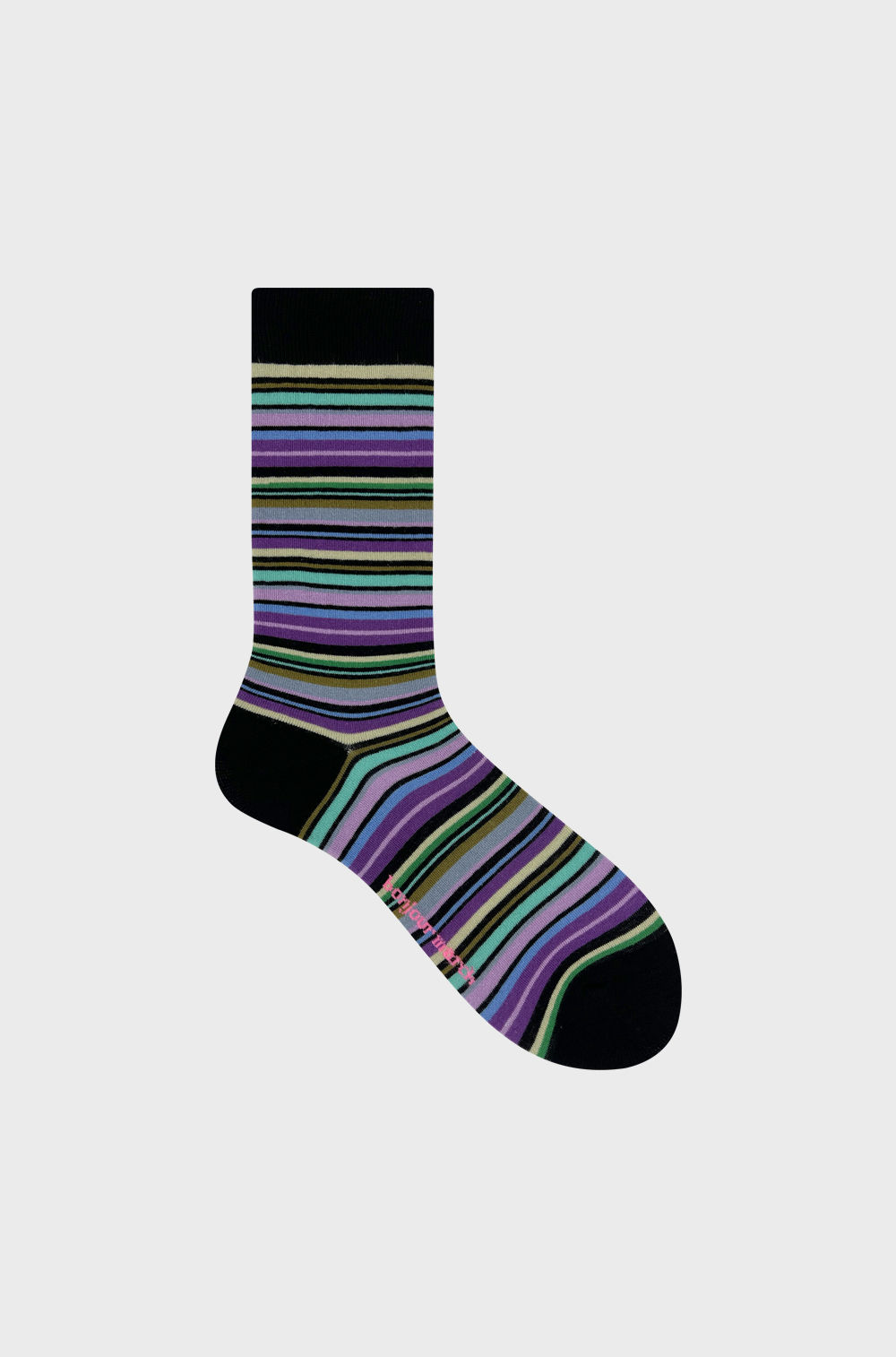 Colorway Violet Crew Socks