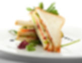 Sandwich jamón y queso