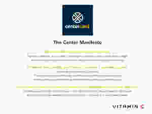 CenterCard manifesto by Vitamin C Creative