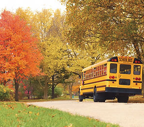 Autumn School Bus
