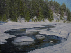 Snowmelt in Cascade Meadows