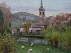 Eglise Saint-Laurent, Ornans, France