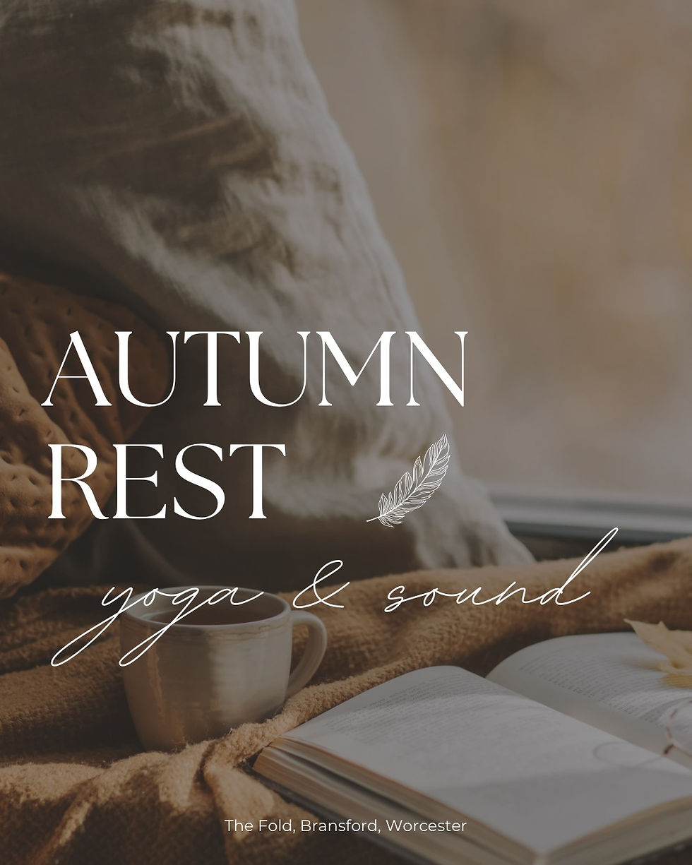 First workshop in Worcester - Autumn Rest