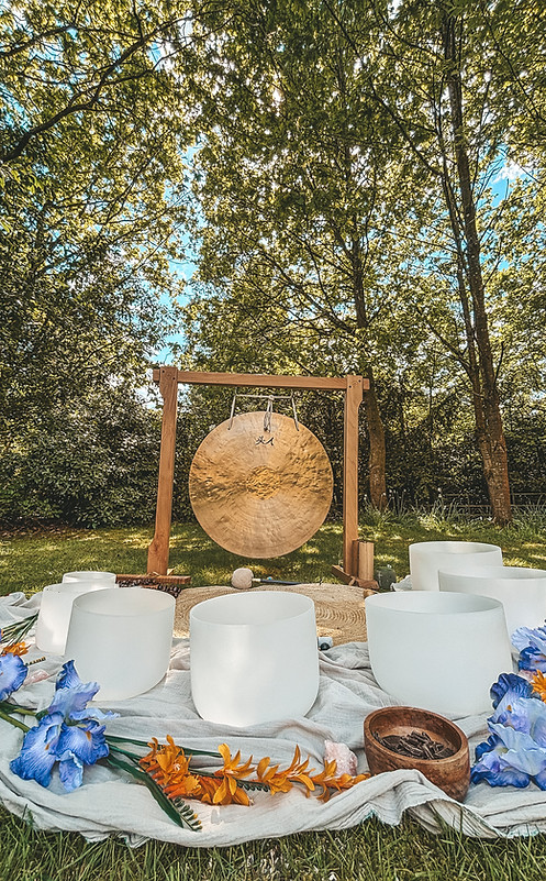 sound bath outside