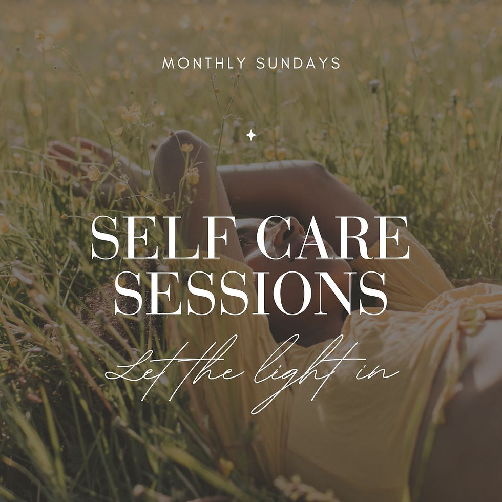 Self Care Session - Let The Light In