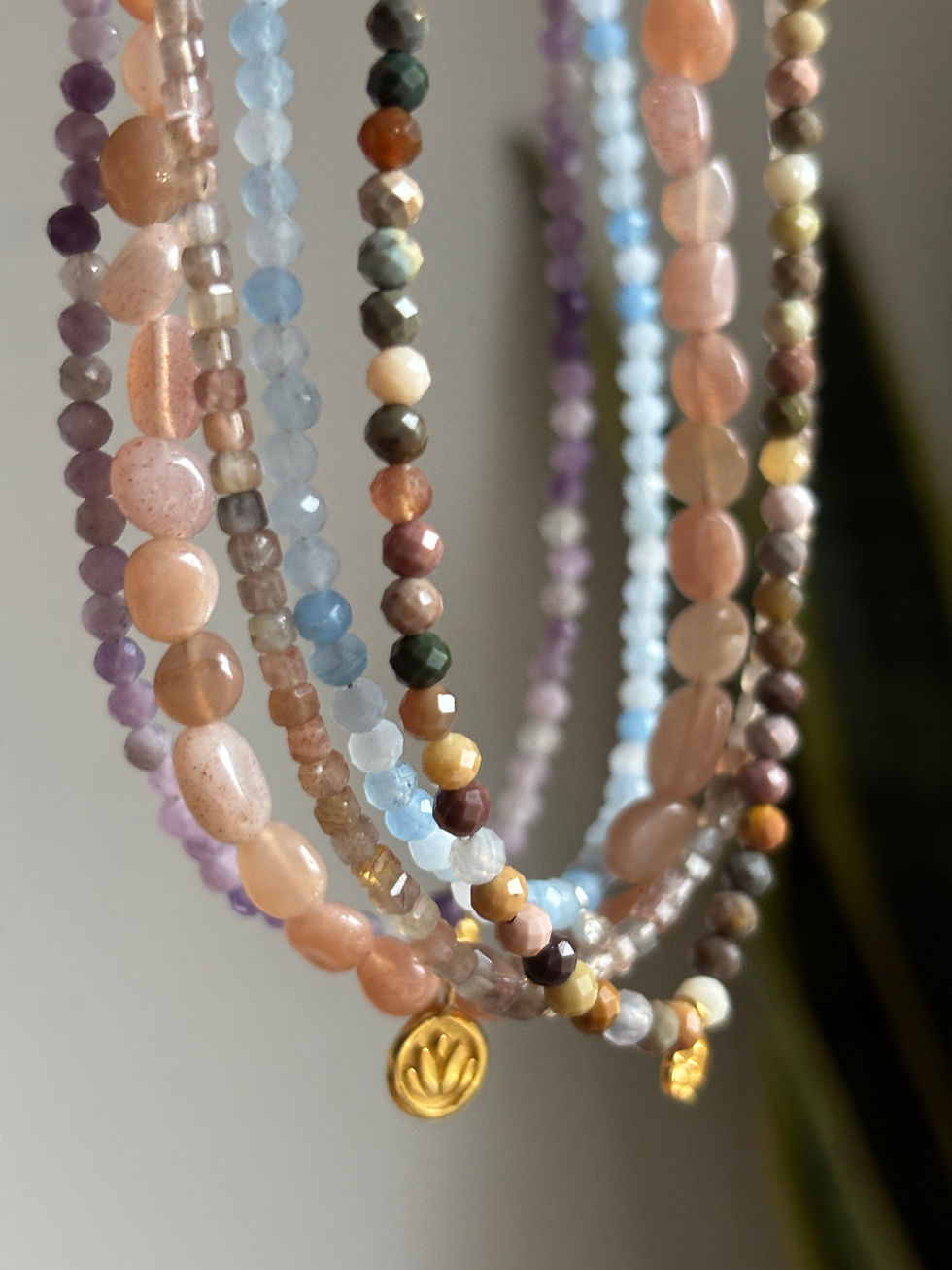Thumbnail: Calm - Faceted Amethyst Necklace