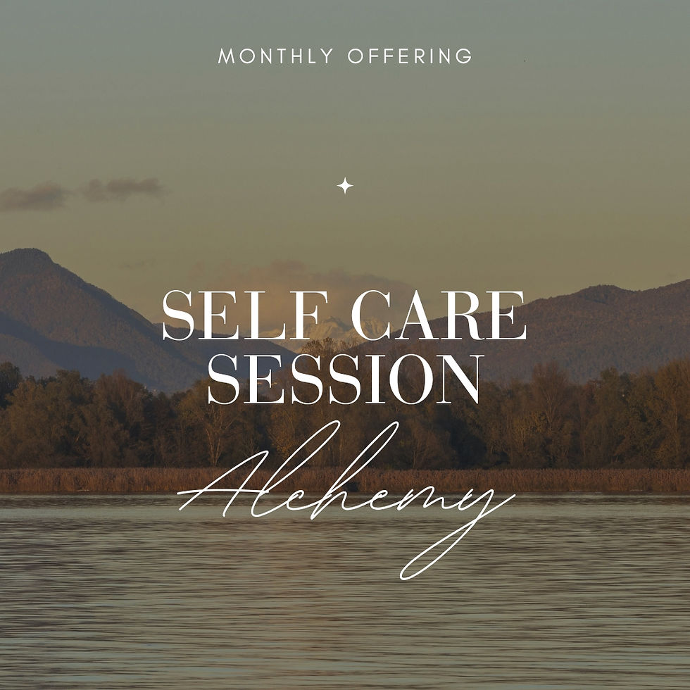 Self Care Session - Alchemy - Wyre Forest
