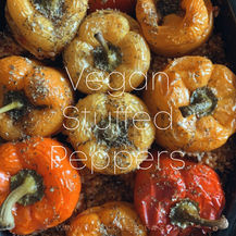 Vegan Yemista Stuffed Peppers
