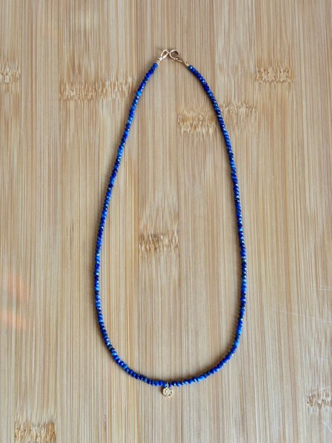 Thumbnail: Authenticity - Faceted Lapis Lazuli Necklace